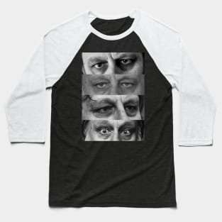 Žižek Eyes Baseball T-Shirt